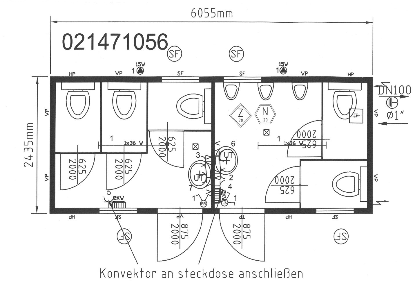 Sanitarcontainer Putzteufel